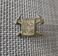 Insigne Ķépi / Epaulette Pompier Alsace  Époque Reich allemand 1871/1918