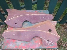 paire de carter mobylette vieux cycle moto ancienne cyclomoteur ancien