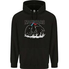 Narwars Narwhal Parodie Baleine Hommes Sweatshirt À Capuche