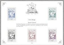 France 2023 heritage PATRIMOINE art Red Cross Rosalie Fragonard 1732 1806 ms5v