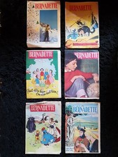 6 ANCIENS MAGAZINES BERNADETTE