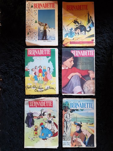 Anciens magazines bernadette - magazines,