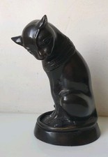 sculpture bronze statuette chat bastet dieu déesse egypte mythologie grecque