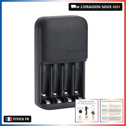 Chargeur piles pour - chargeur, de