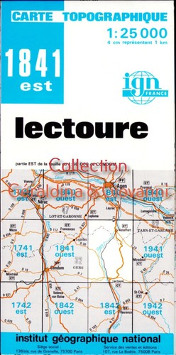 Carte randonnée - de,