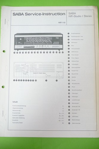 Service manuel instructions - service,