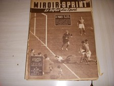 MIROIR SPRINT 492 14.11.1955 FOOT FRANCE YOUGOSLAVIE CYCLISME ANQUETIL DARRIGADE
