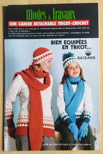 Tricot crochet cahier - -,