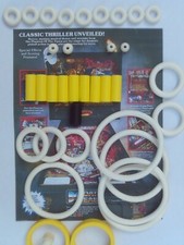 FLIPPER-DATA EAST-KIT ELASTIQUE-PHANTOM OF THE OPERA-doigt de batteur jaune