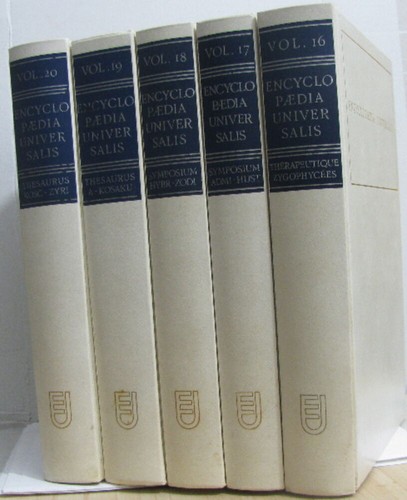 Encyclopaedia universalis tome