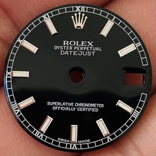 Rolex Black Dial For Datejust