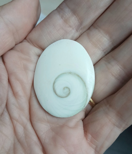 œil shiva naturel - poli, 38