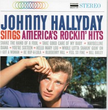 johnny hallyday cd digipack sings america's