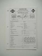 fiche technique Régla'tech  L'EXPERT AUTOMOBILE - NISSAN TERRANO 2.6 turbo D