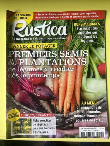 Rustica magazine1º du - magazine1º,