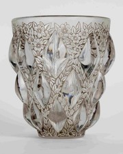 Vase rampillon verre blanc - verre,