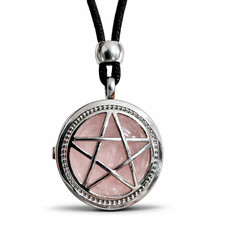 Collier pendentif en quartz