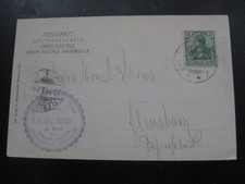 DEUTSCHES REICH 1903 "Seepost"