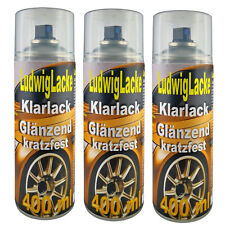 Acrylique Vernis Transparent 3 Spray Peinture Voiture Ludwiglacke Brillant