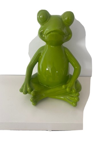 Grenouille verte laquée - grenouille,