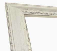 Cadre en bois blanc fond