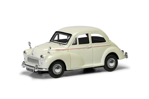 Corgi morris minor 1000 blanc - minor,