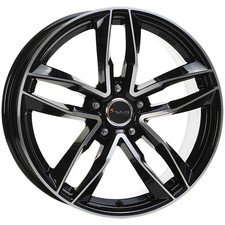 JANTES ROUES AVUS AF16 POUR AUDI A3 SPORTBACK 7.5X17 5X112 BLACK POLISHED I IGR