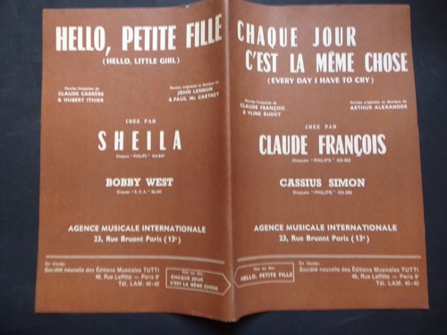 Partition chaque jour est la - jour, c'est
