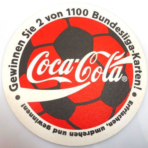 Coca cola coaster - coca, dessous