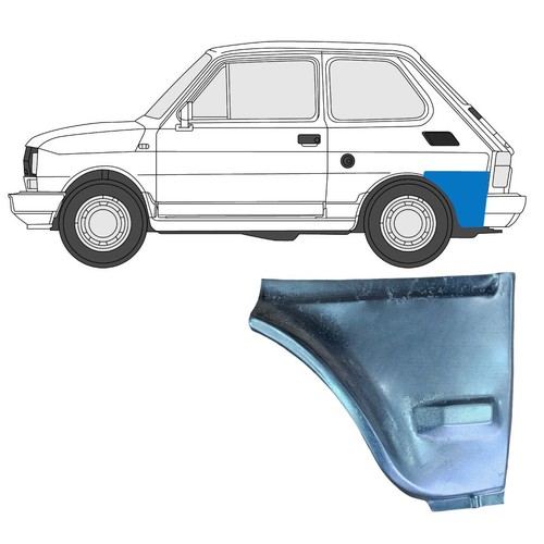 Fiat 126 126p - 126, tôle
