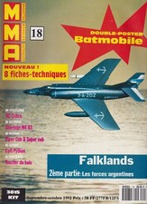 MMA N°18 BATMOBILE / COLT PYTHON / SHERMAN / AC COBRA / PIPER CUB / FALKLANDS T2