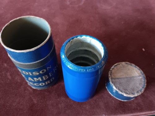 Edison amberol cylinder record - edison,