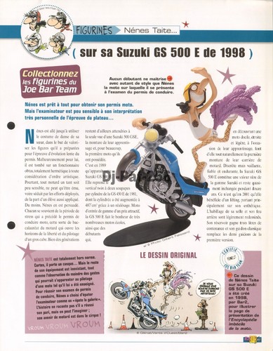 Fiche moto suzuki 500 - fiche, :