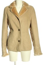 GIL BRET Veste en fourrure Dames Veste T EU 36 crème style décontracté