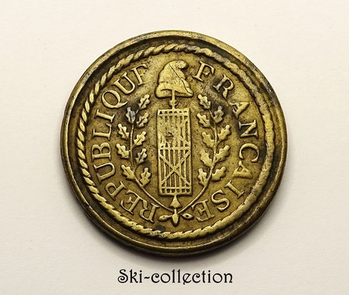 Bouton militaire république - bouton, militaire-