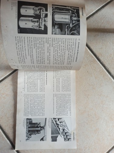 Livret moteur mercedes - livret, om