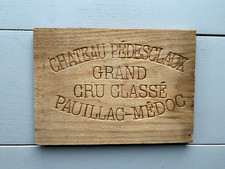 Ancienne estampe caisse vin - , en