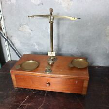 ancienne petite balance precision trebuchet APOTHICAIRE BIJOUTIER MEDECINE C.F