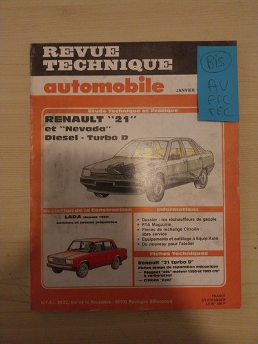 Revue technique renault - technique,