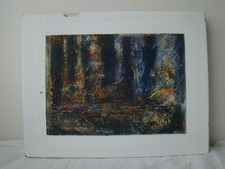 Peinture acrylique abstraite