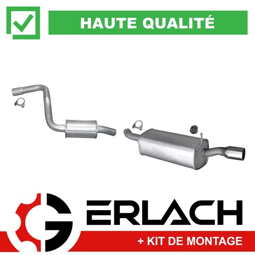 Echappement silencieux pour