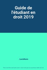 Guide de l'étudiant en droit