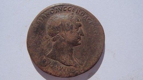 Pièce monnaie romaine - monnaie,