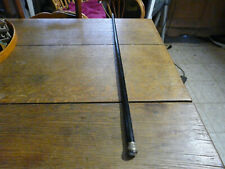 Canne ancienne de collection souvenir royaliste pommeau fleur de lys 19 ème