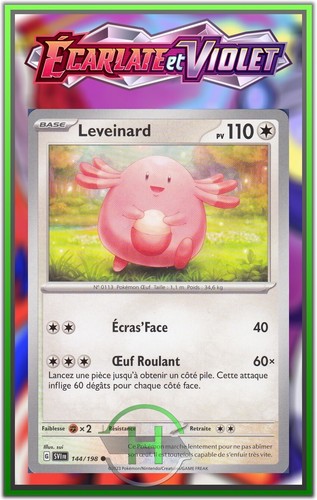Leveinard ev1 écarlate et - leveinard,