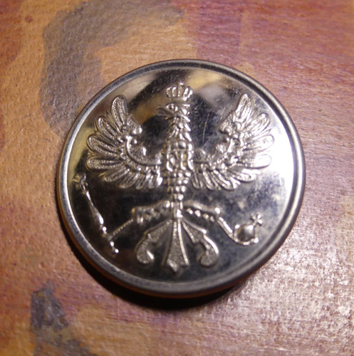 Gros bouton militaire allemand - gros,