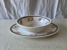 Plat Oval Bol Saladier Coupe Coupelle Fruit Flower Melamine