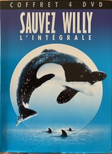 SAUVEZ WILLY  L INTEGRALE  COFFRET 4 DVD TRES  BON ETAT