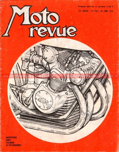 Moto revue 1964 - revue, gilera