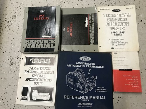 1995 ford mustang - ford, service